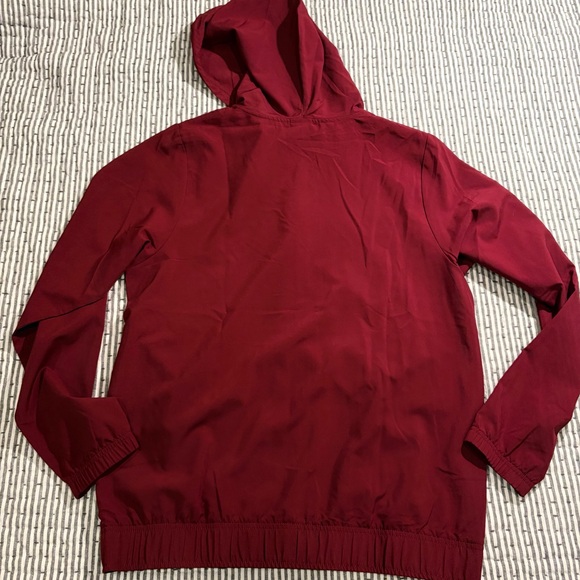 Reebok Maroon and Black Zip-Up Hoodie - Picture 6 of 6